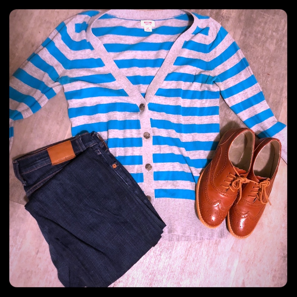 Striped cardigan